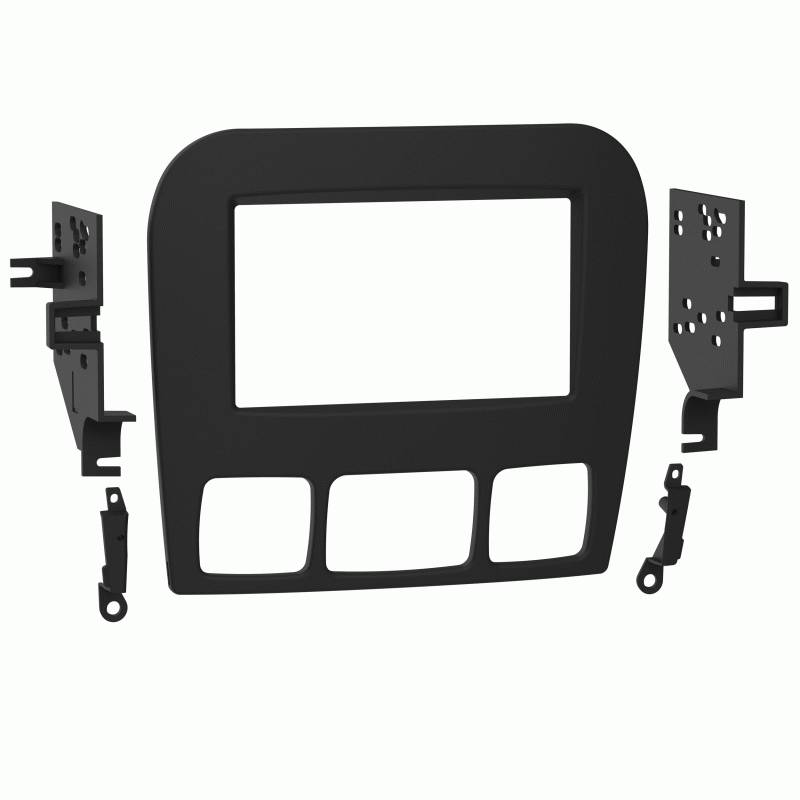 Metra Electronics 95-8726B Double DIN Dash Kit for Mercedes-Benz S Class 2000-2006 - Black