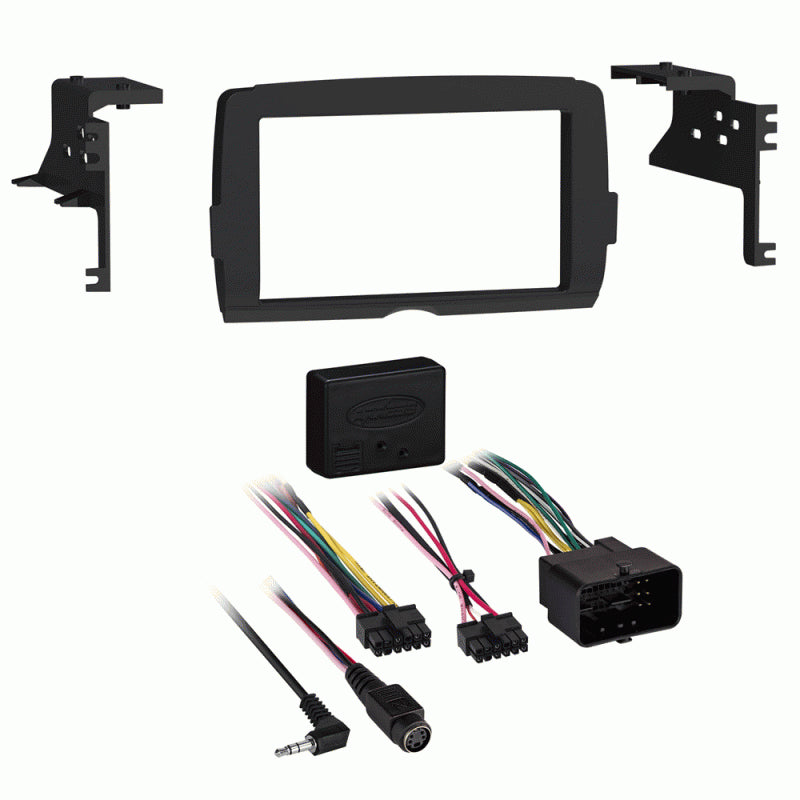 Metra Electronics 95-9700 2-DIN Dash Kit for Harley Davidson Models 2014-Up
