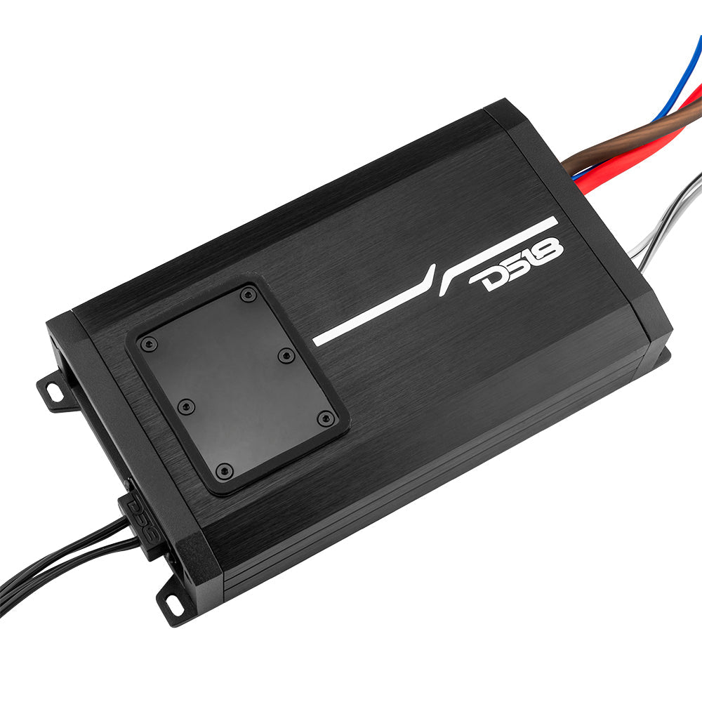 DS18 NXL 2-Channel Full-Range Class D IP67 Marine and Powersports Amplifier 2 x 180 Watts Rms @ 4-Ohm