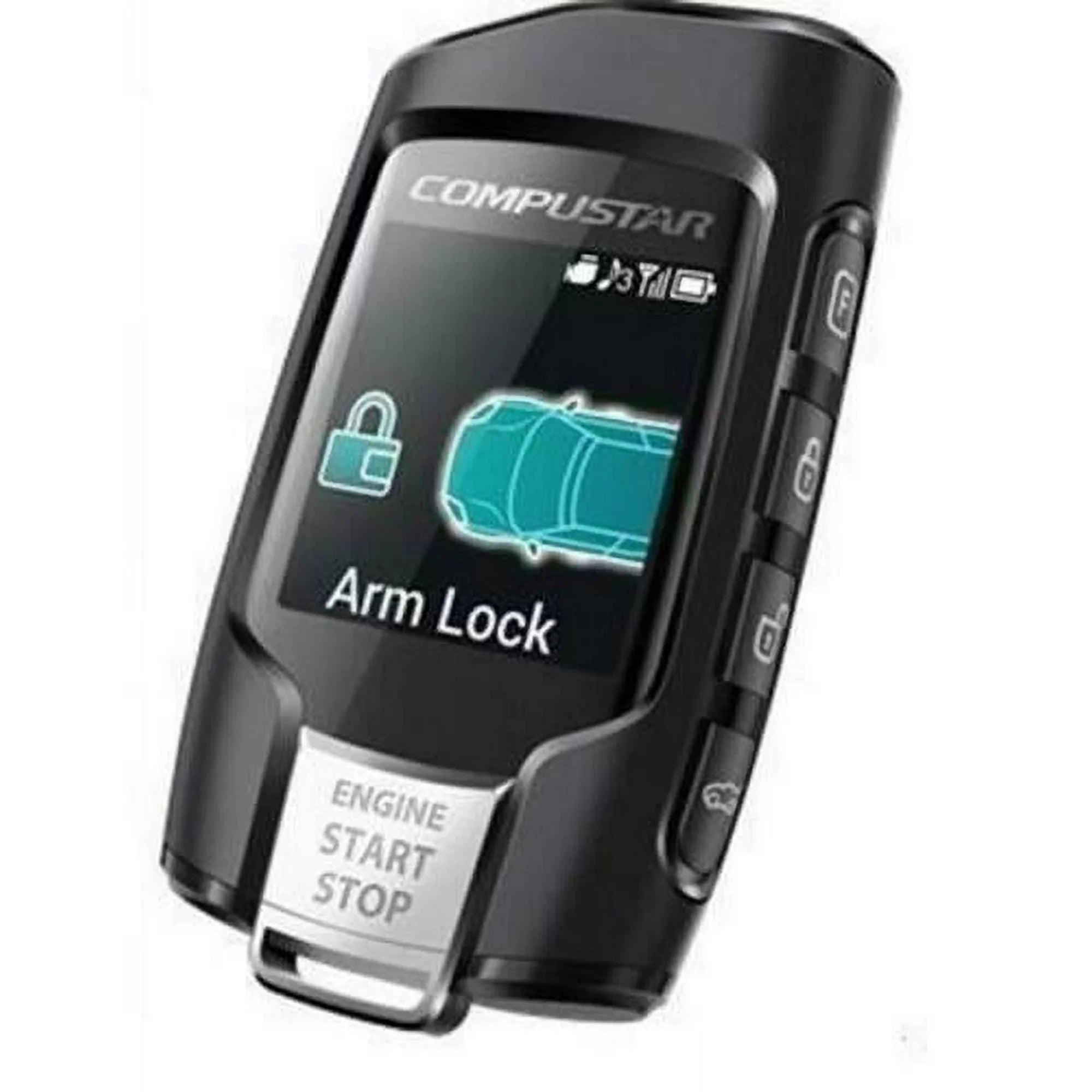 New Compustar 2WQ9R-FM 2-Way Q9 LCD Remote w/ 5 Buttons - Up to 3000 Feet Max Range