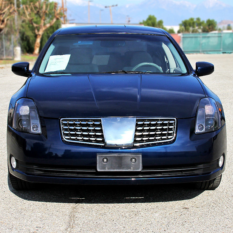 Spec-D 04-06 Nissan Maxima Headlights Projector Matte Black/Smoked