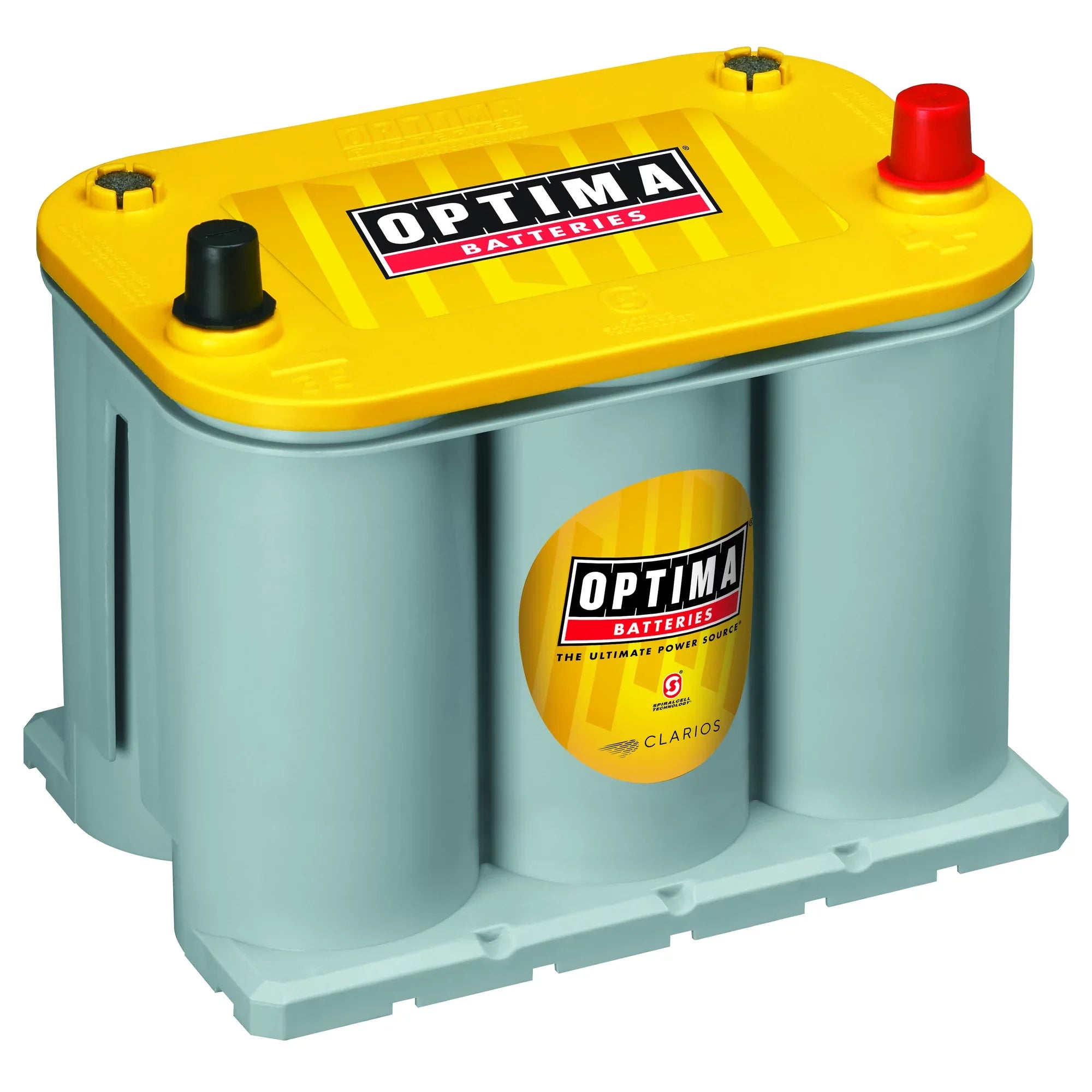 OPTIMA Batteries Yellowtop AGM Spiralcell Dual Purpose Battery, Group Size D35