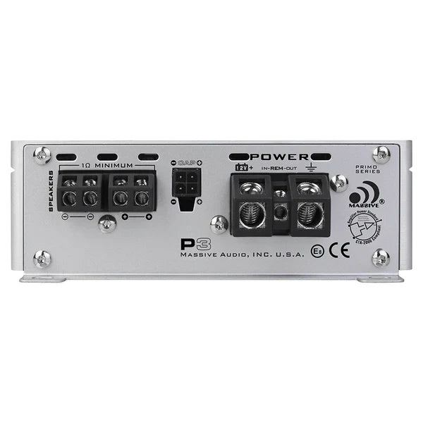 Massive audio P3 - 1000 Watts RMS @ 1 Ohm Mono Block Amplifier