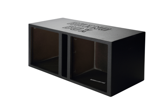2X15'' Compaq Square Hole Slot Ported Sub Box Poly