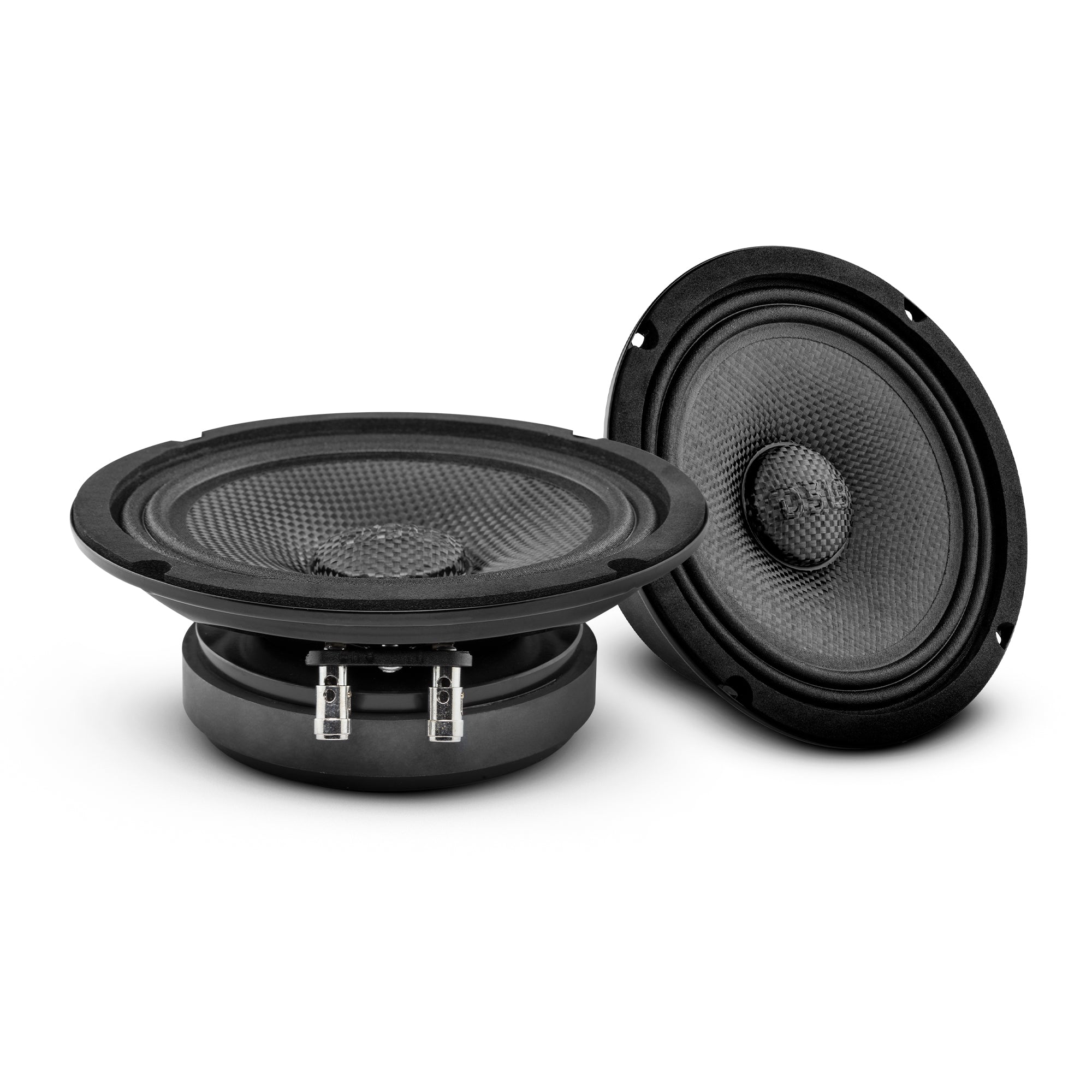PRO 6.5” Shallow Mid-Bass Loudspeaker with Carbon Fiber Water-Resistant Cone | 250W RMS 4-Ohm