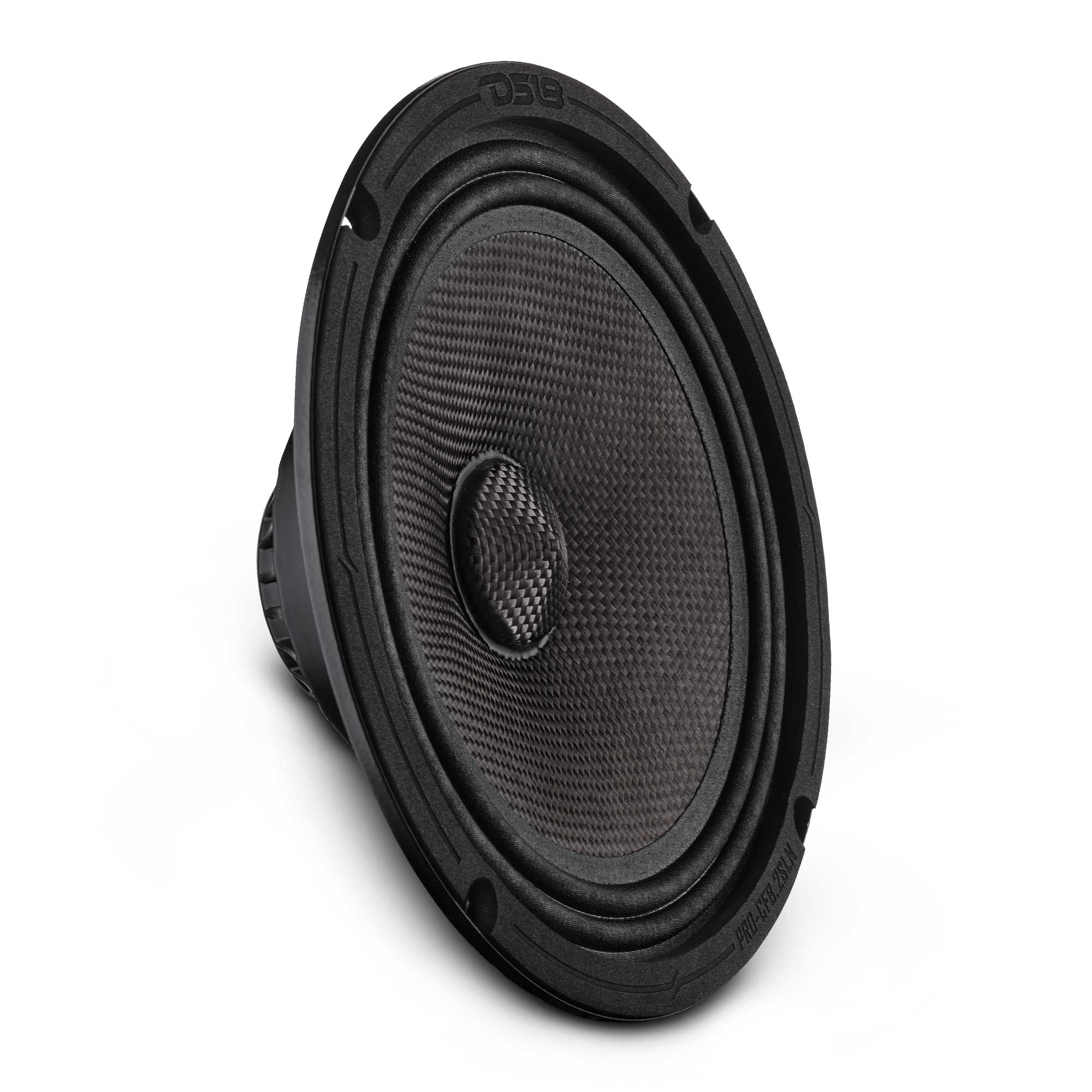 8” Slim Motorcycle & Motorsports Loudspeaker With Neodymium Magnet and Water Resistant Carbon Fiber Cone | 200W RMS 2-Ohm