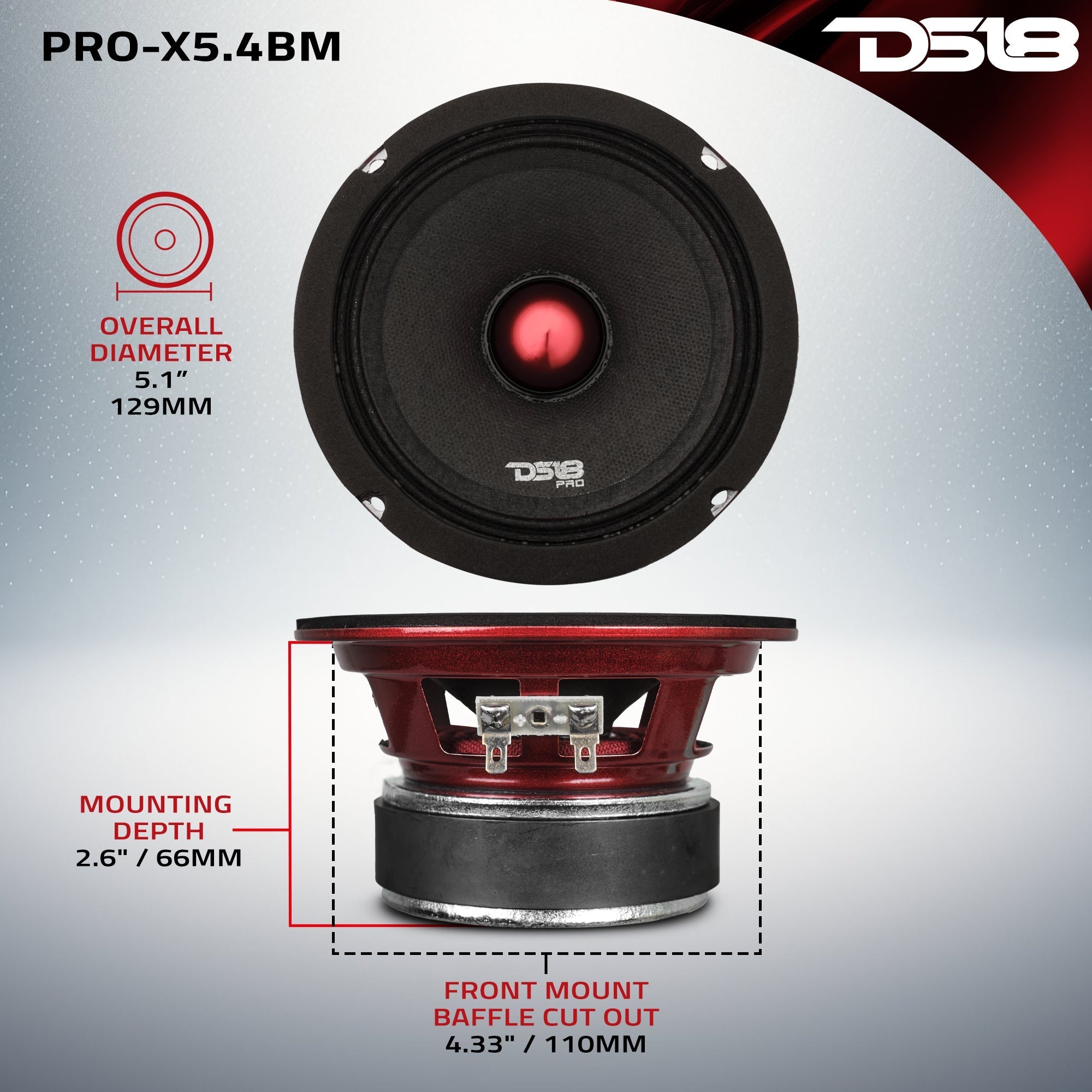 DS18 PRO-X 5.25