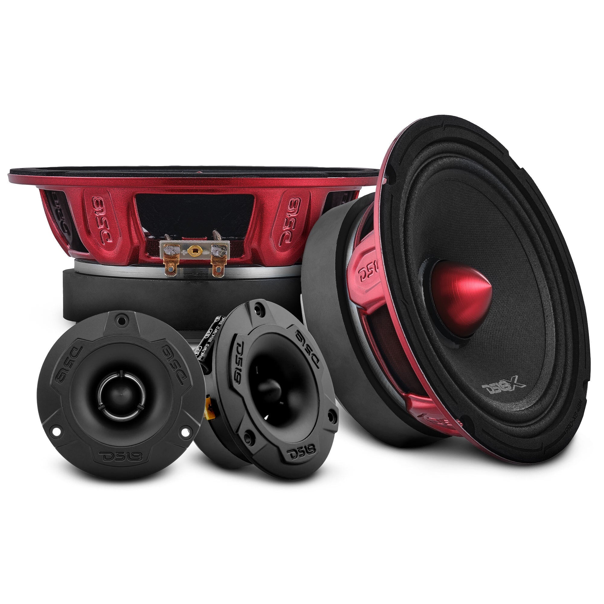 Pro Audio Speaker + Tweeter Bundle: 6.5