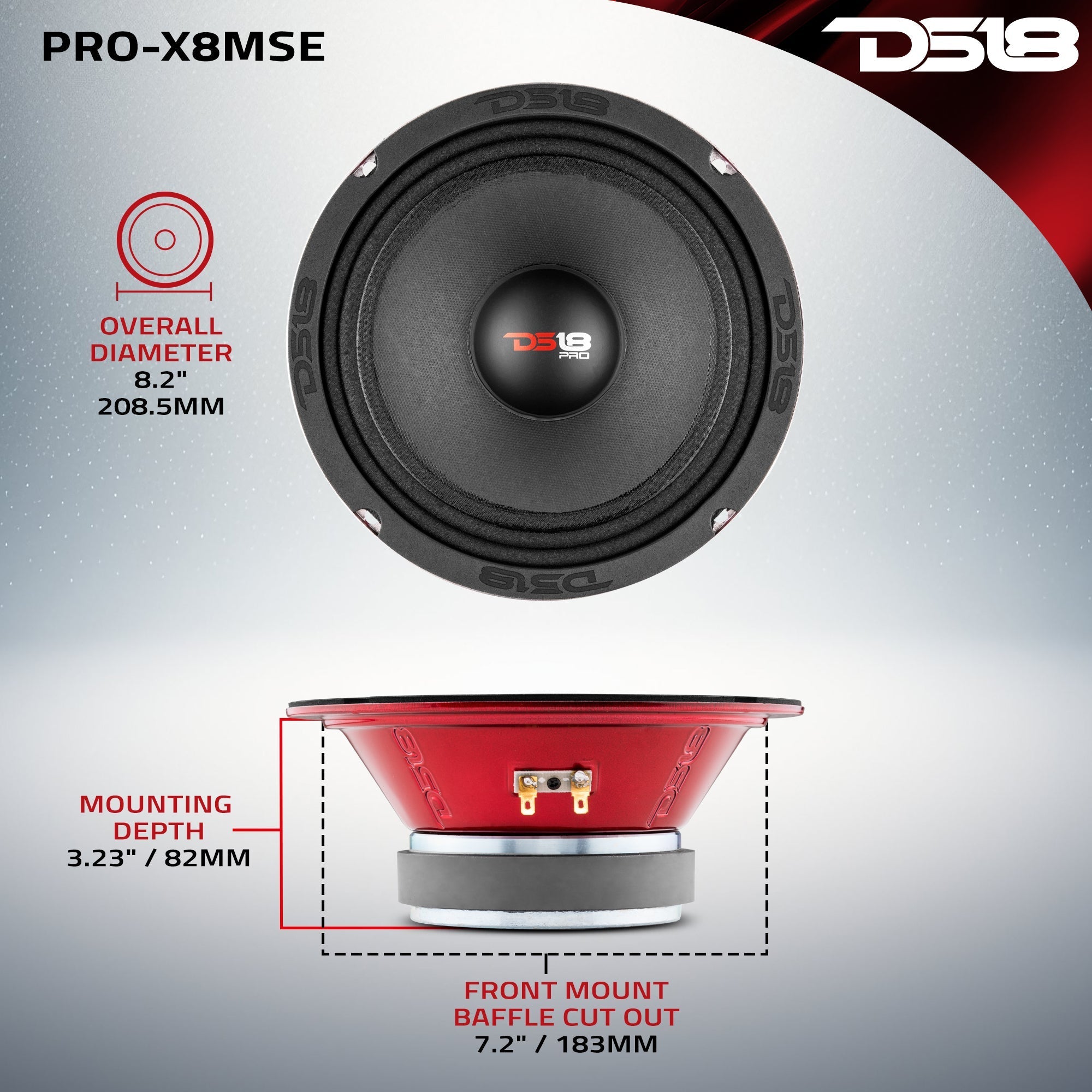 DS18 PRO-X 8