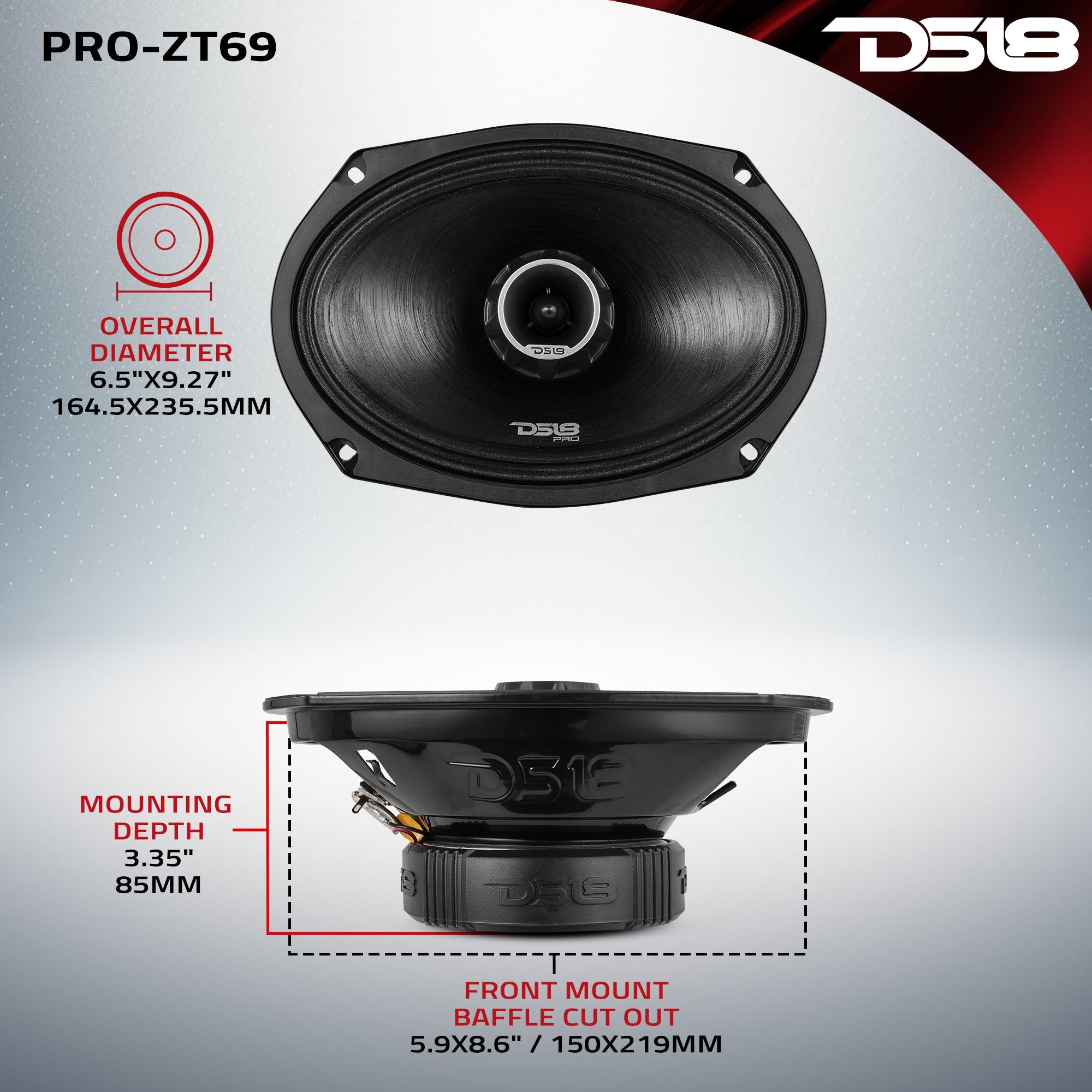 PRO-ZT 6x9
