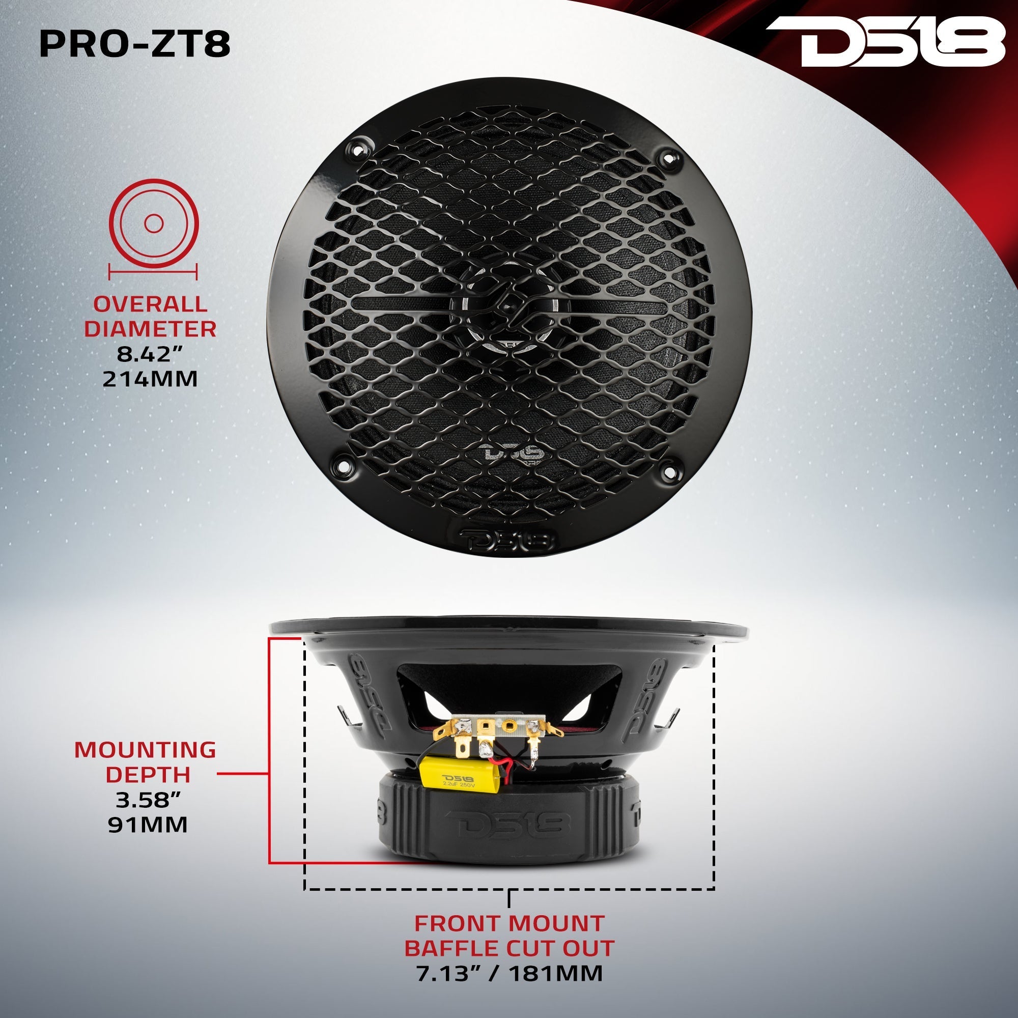 DS18 PRO-ZT 8