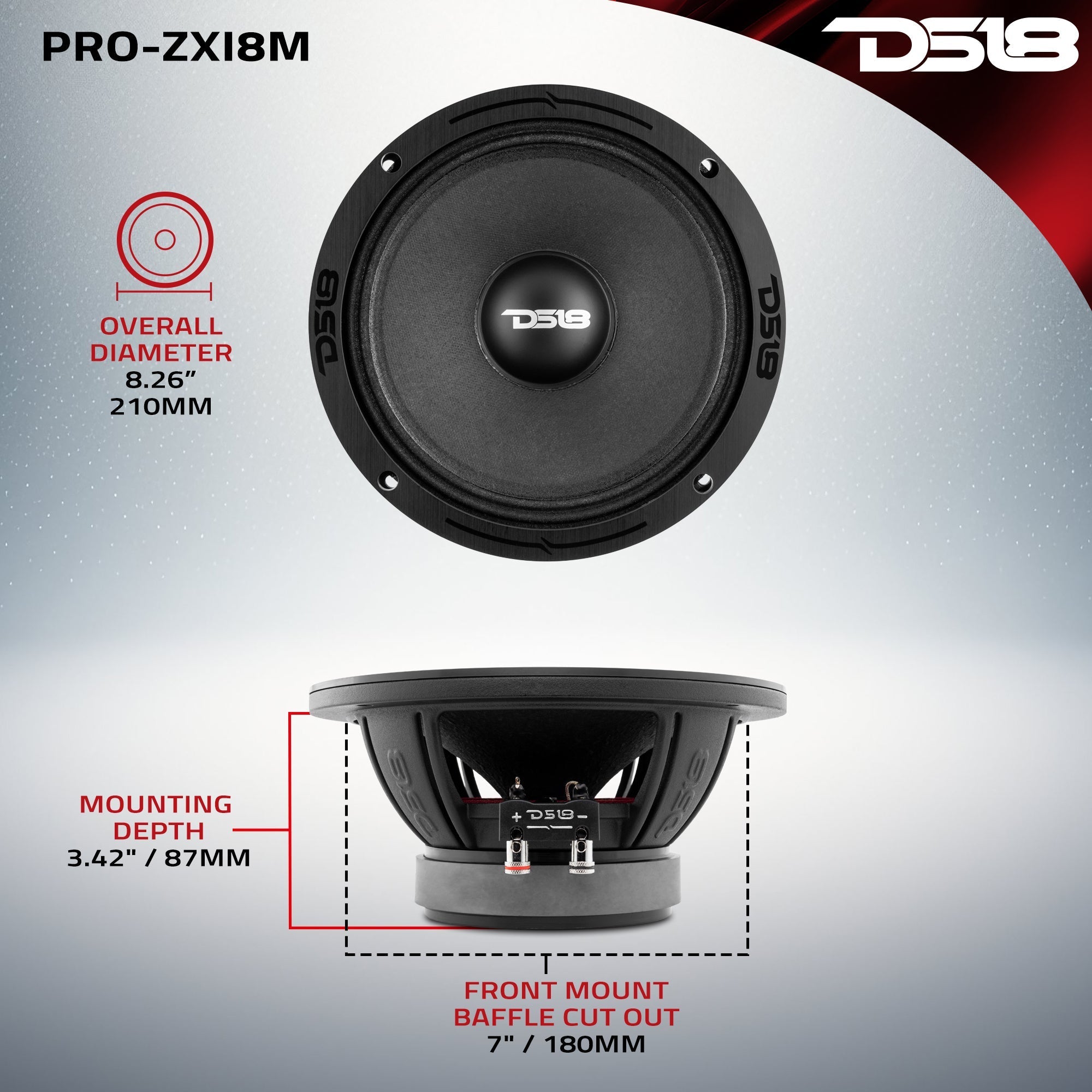 DS18 PRO-ZXI 8