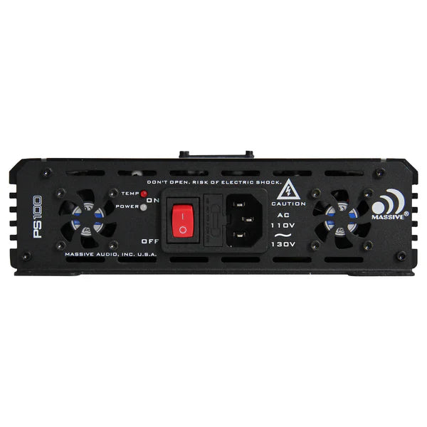 Massive audio PS100 - 100 Amp AC to DC Linkable Power Supply