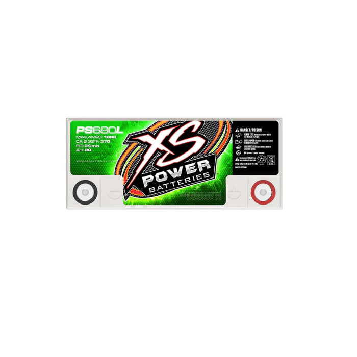 XS Power PS680L 20 AH 1000 Watts AGM Power Cell 12-Volt Battery