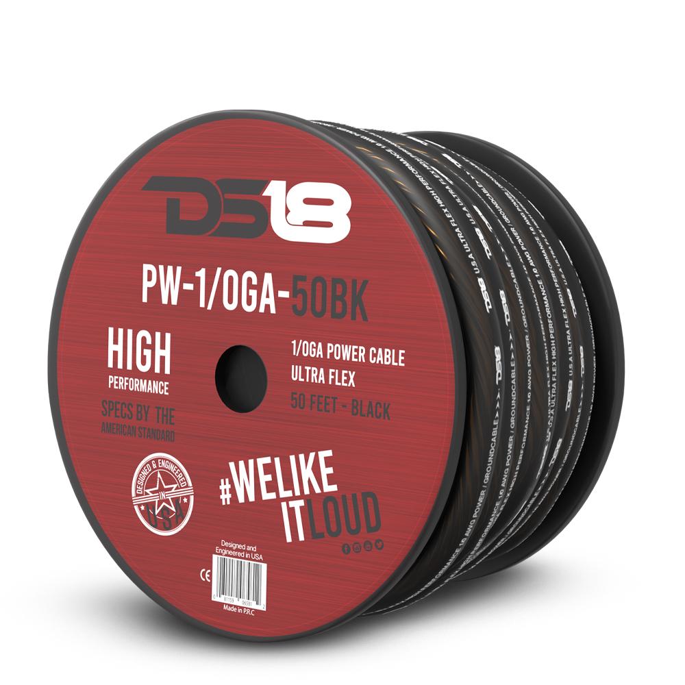 ds18 1/0-GA CCA Ground, Power Cable, 50 Feet
