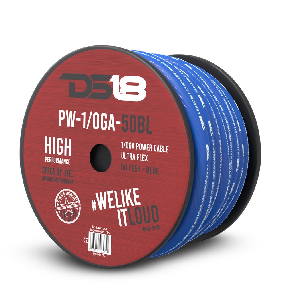 ds18 1/0-GA CCA Ground, Power Cable, 50 Feet