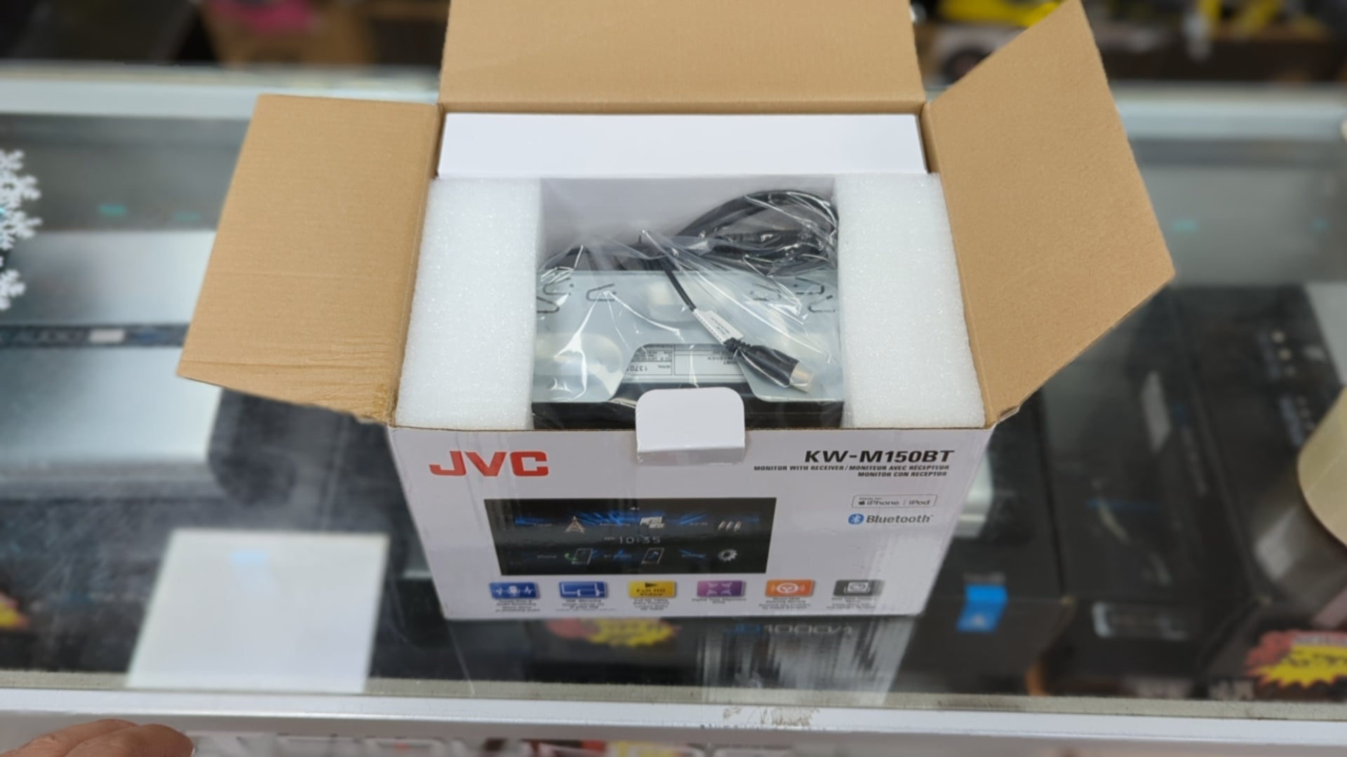 JVC KW-M150BT - Digital multimedia receiver with Android Mirror (does not play CDs)