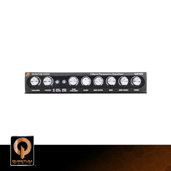 QEQ5 : 5 Band Eq W/ Low Pass Xover On Face