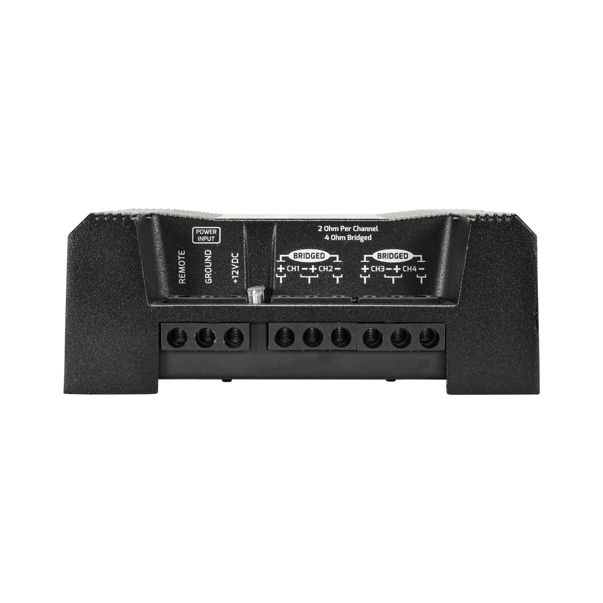 PRV Audio QS400.4 2 Ohm Mini Compact 4 Channel Car Audio Amplifier 4 x 100 Watts RMS at 2 Ohm