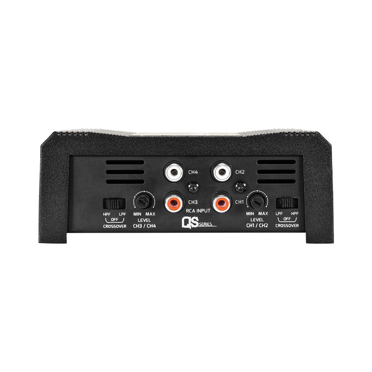 PRV Audio QS400.4 2 Ohm Mini Compact 4 Channel Car Audio Amplifier 4 x 100 Watts RMS at 2 Ohm