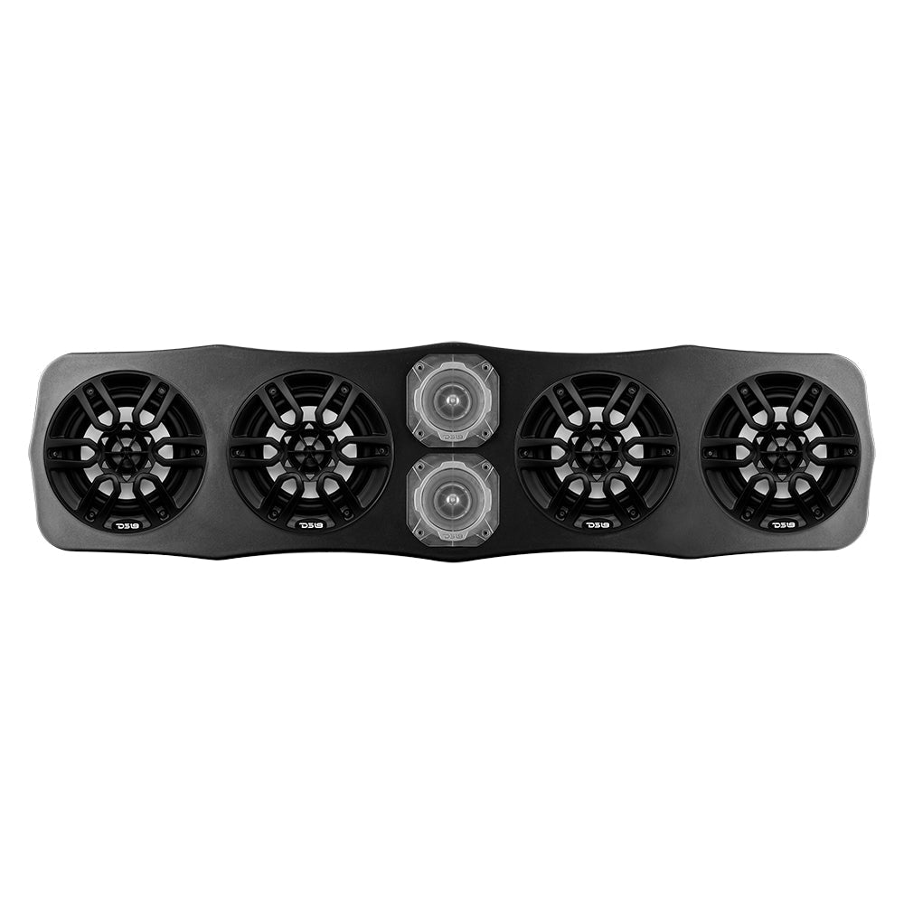 DS18 37” Universal Roll Cage Enclosure - 4x 6.5” Speakers and 2x 3.78” Tweeters