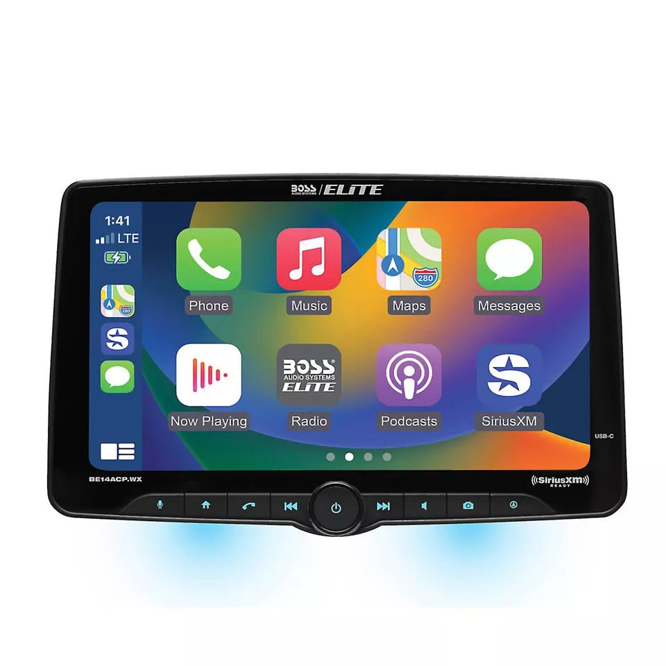 Boss Audio BE14ACP.WX Digital Multimedia Receiver w/ 14