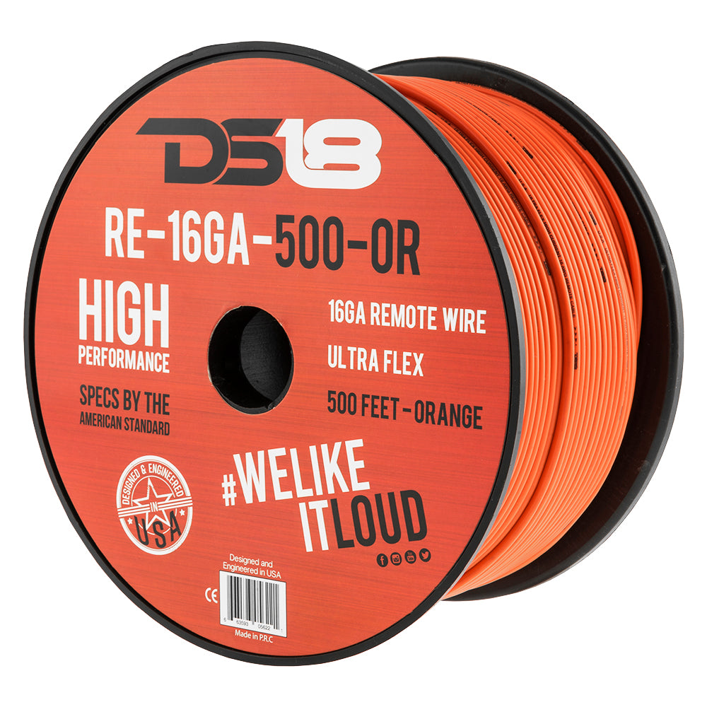 DS18 16-GA Remote Wire Primary Wire 500 Feet