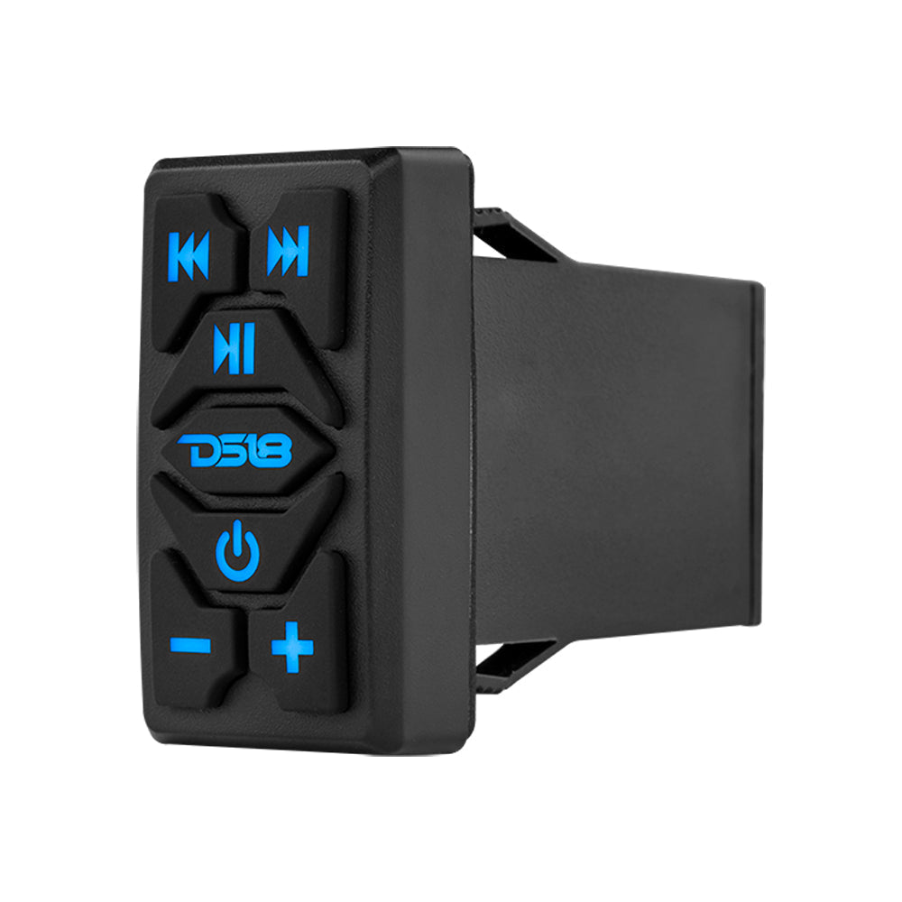 DS18 Marine And Powersports Waterproof Rocker Switch Bluetooth Audio Receiver With Controls