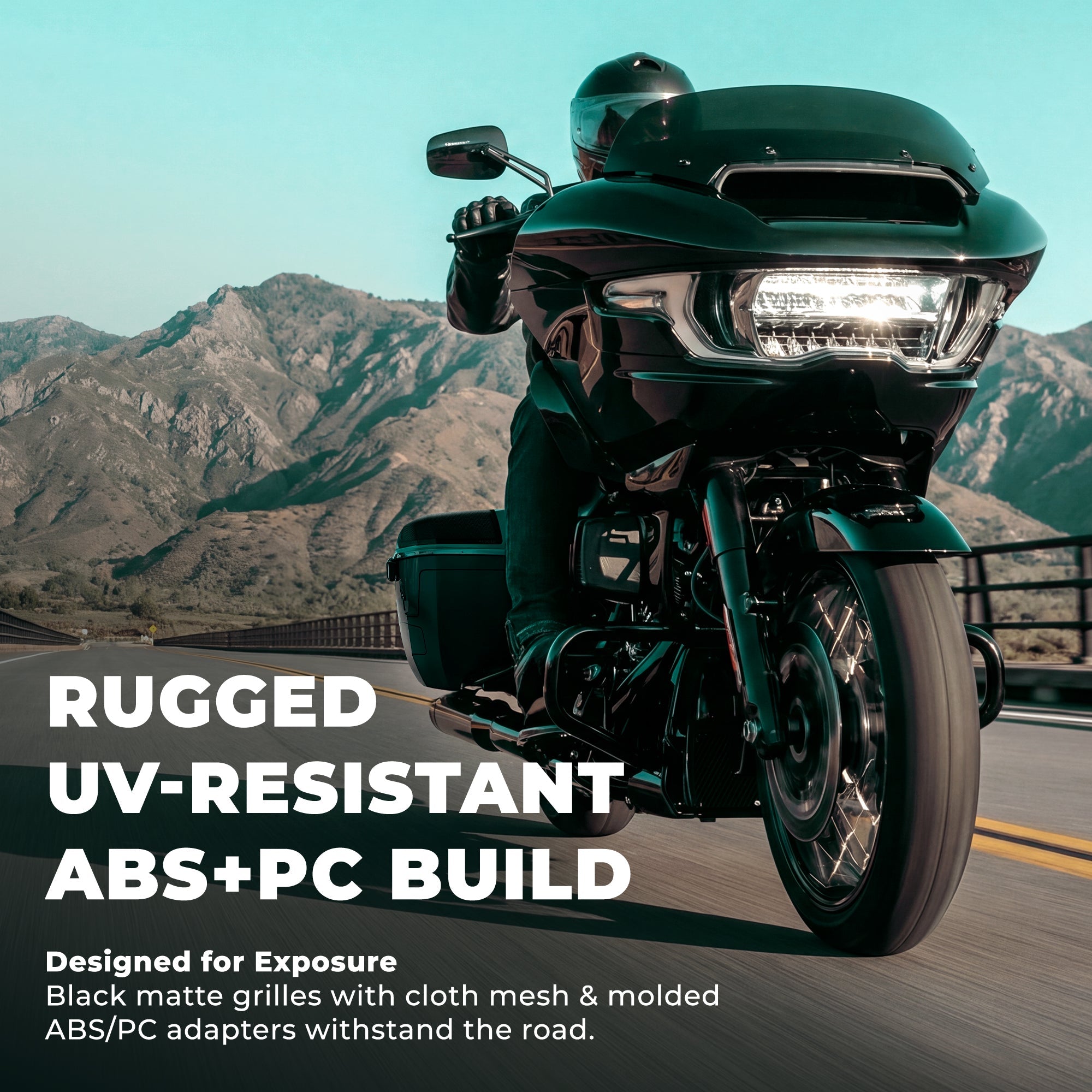 Harley-Davidson Saddlebag Speaker Lid Conversion Kit for models 2024+