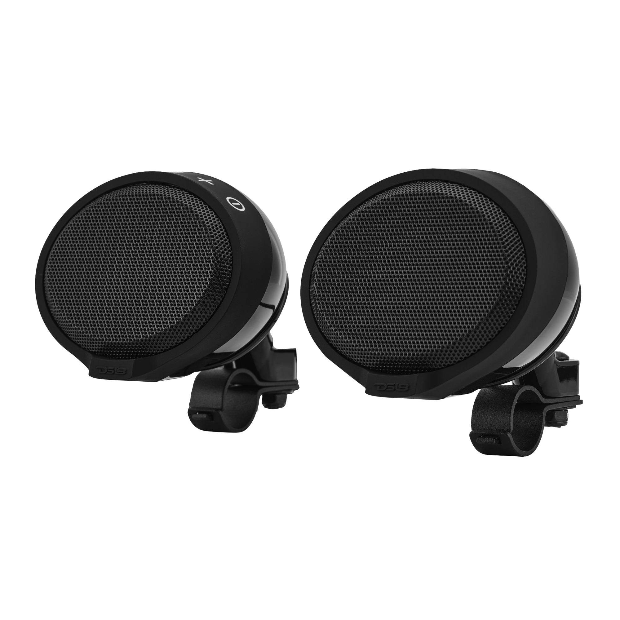 Motorcycle Handlebar Mounted Bluetooth Speaker System with Neodymium Magnet
