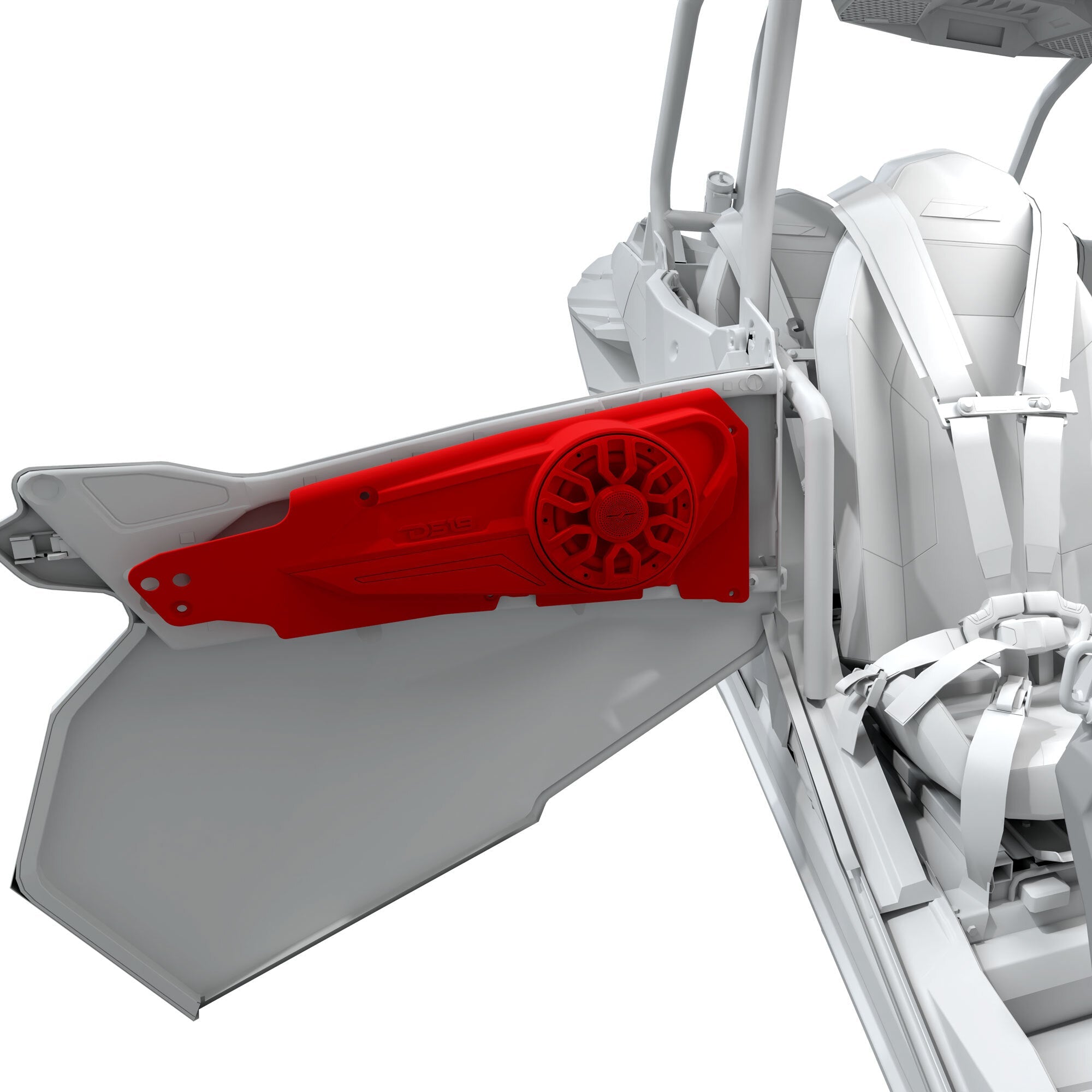 Polaris Front Door Panels Loaded with 6.5