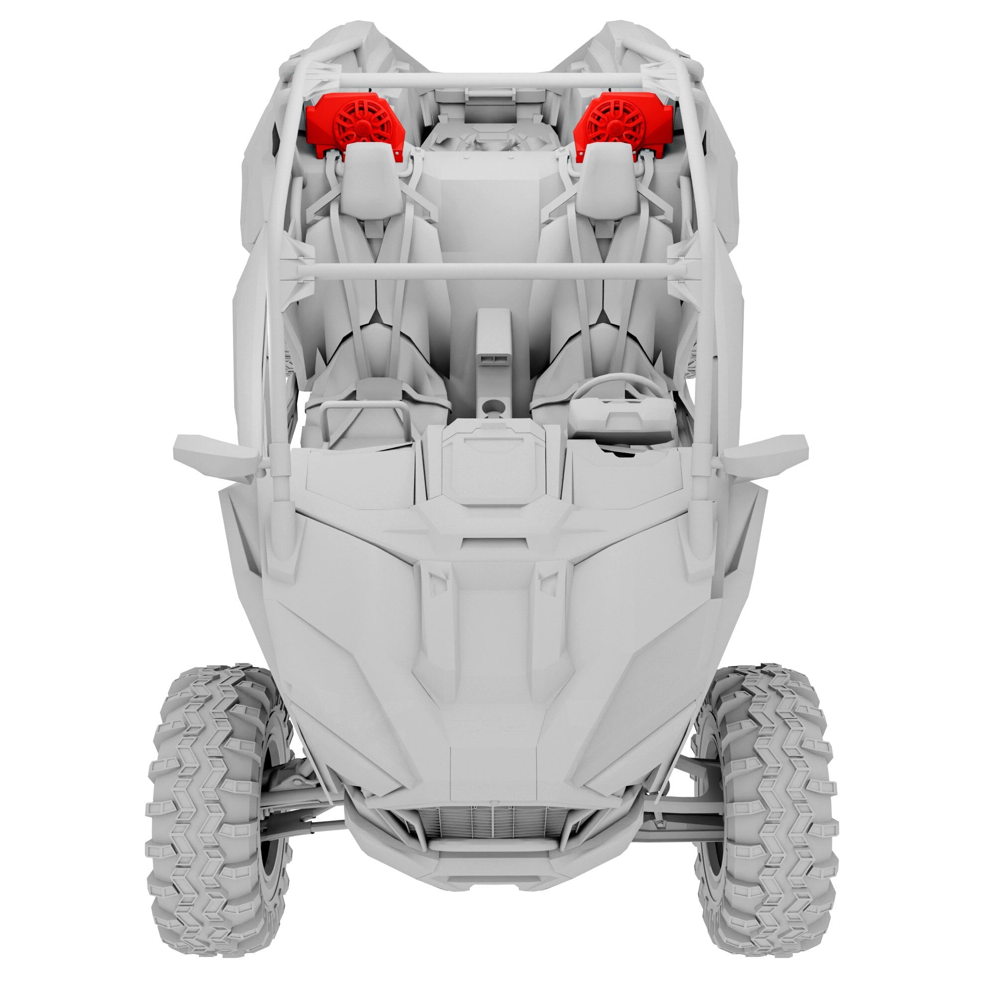 Polaris RZR-PRO 2020-2024 Rear Speaker Pods Loaded with NXL-iQ 6.5