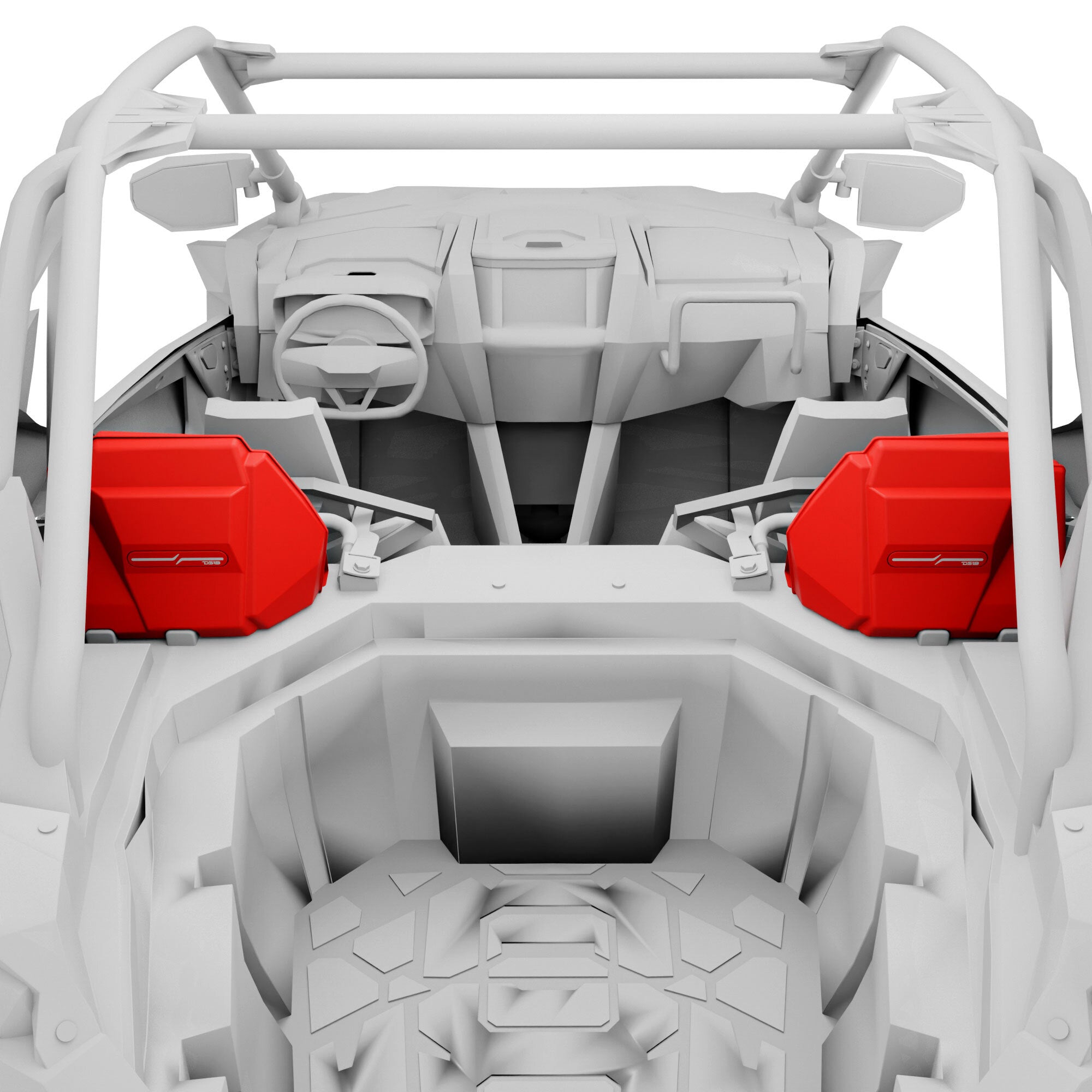 Polaris RZR-PRO 2020-2024 Rear Speaker Pods Loaded with NXL-iQ 6.5