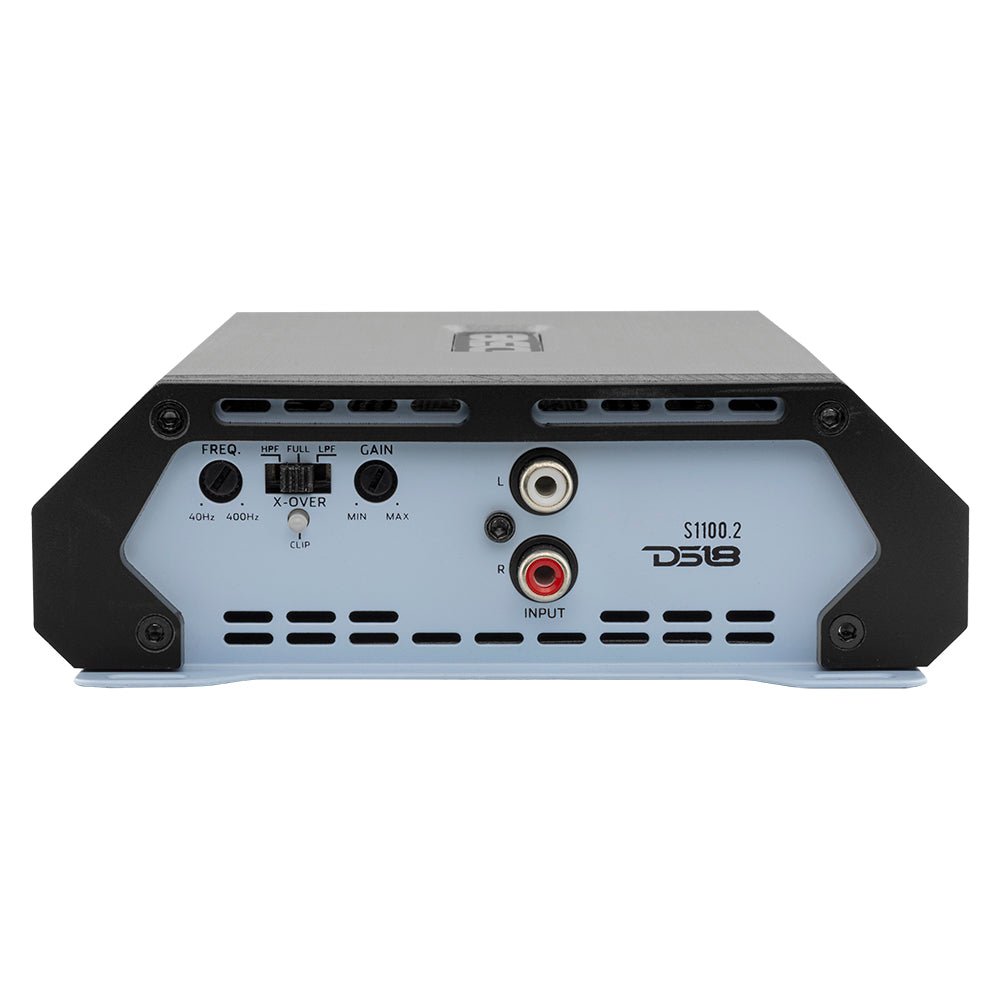 DS18 SELECT S-1100.2 – Class AB 2 Channel Full Range Amplifier – 1800 Watts