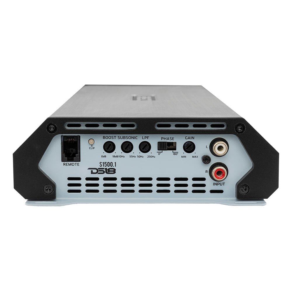 DS18 SELECT S-1500.1 – Class AB 1 Channel Monoblock Amplifier – 1500 Watts
