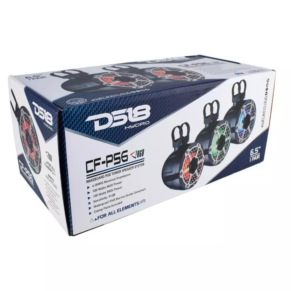 DS18 CF-PS6 600 Watts Max Power 6.5