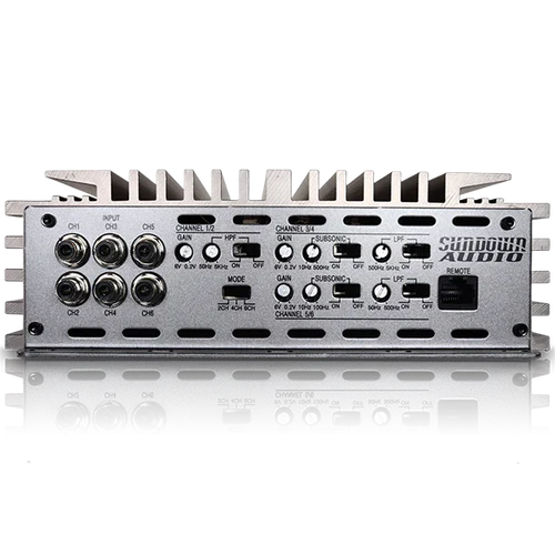 Sundown Audio SALT-2000.6 2000W Class D 6-Channel Amplifier Made In Korea