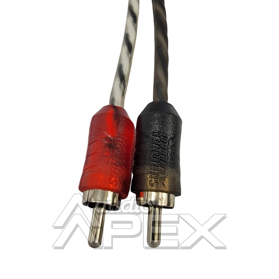 Sundown Audio 17 ft. 2 Channel Budget RCA Interconnect Cables (SB Series)