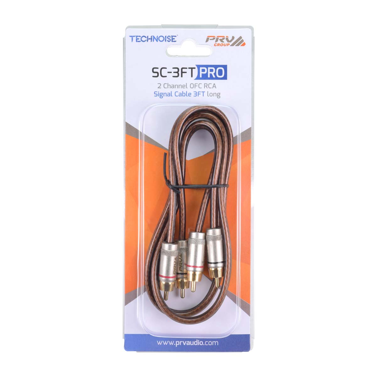 PRV SC-3FT PRO RCA CABLES