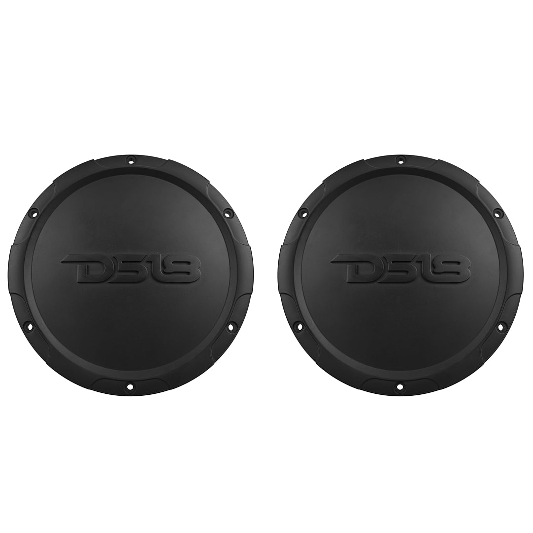 Polaris Slingshot Headrest Empty Enclosure With Digital LED Lights fits 4 x 6.5