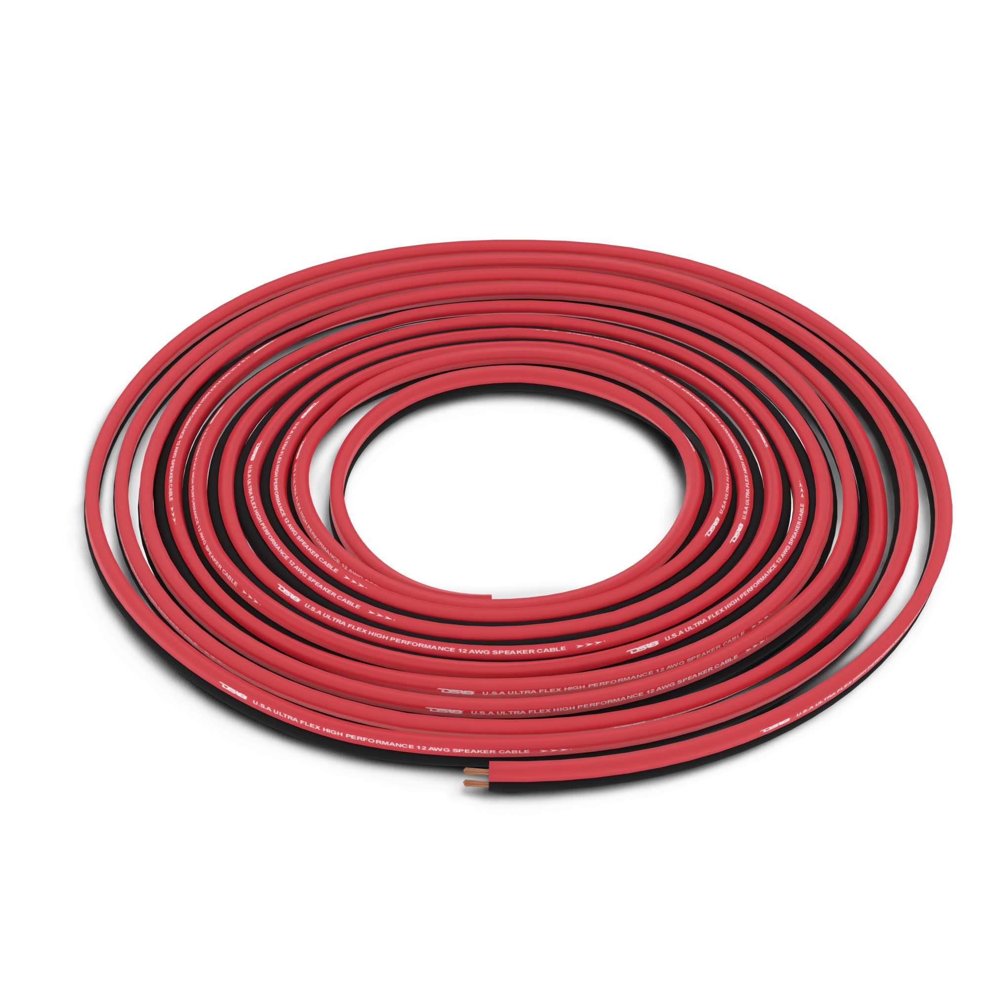 DS18 12-GA Speaker Wire 500 Feet - Red
