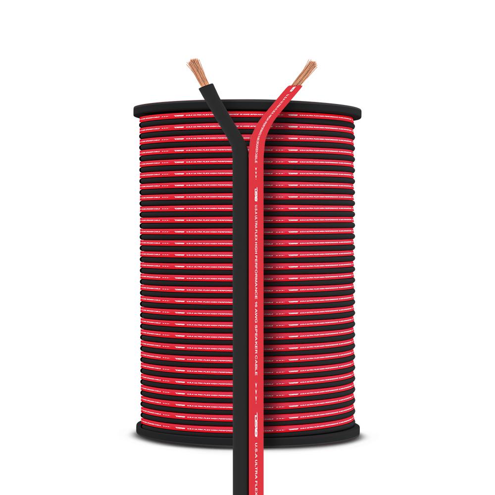 DS18 16-GA Speaker Wire 1000 Feet - Red