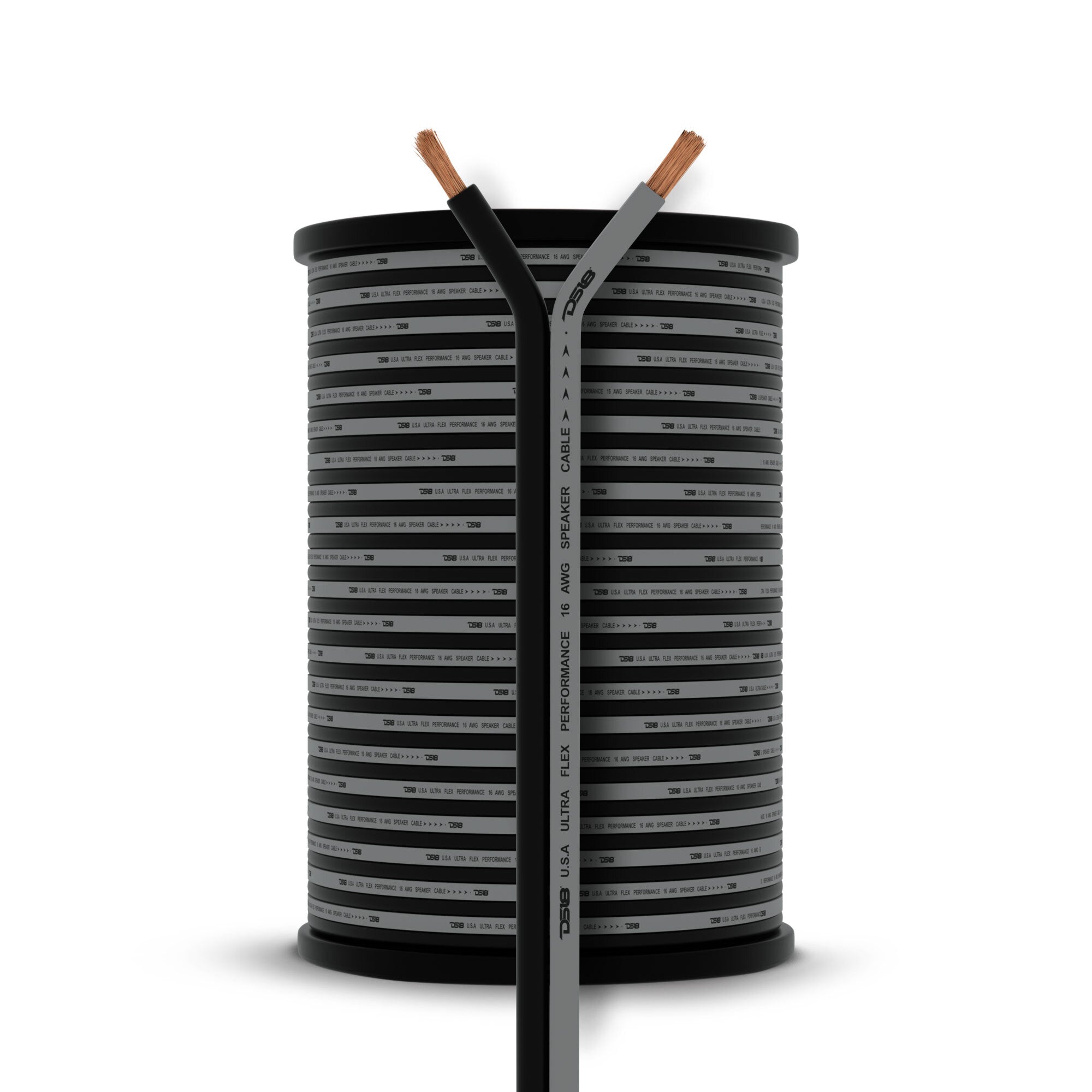 DS18 16-GA Speaker Wire 1000 Feet - Red