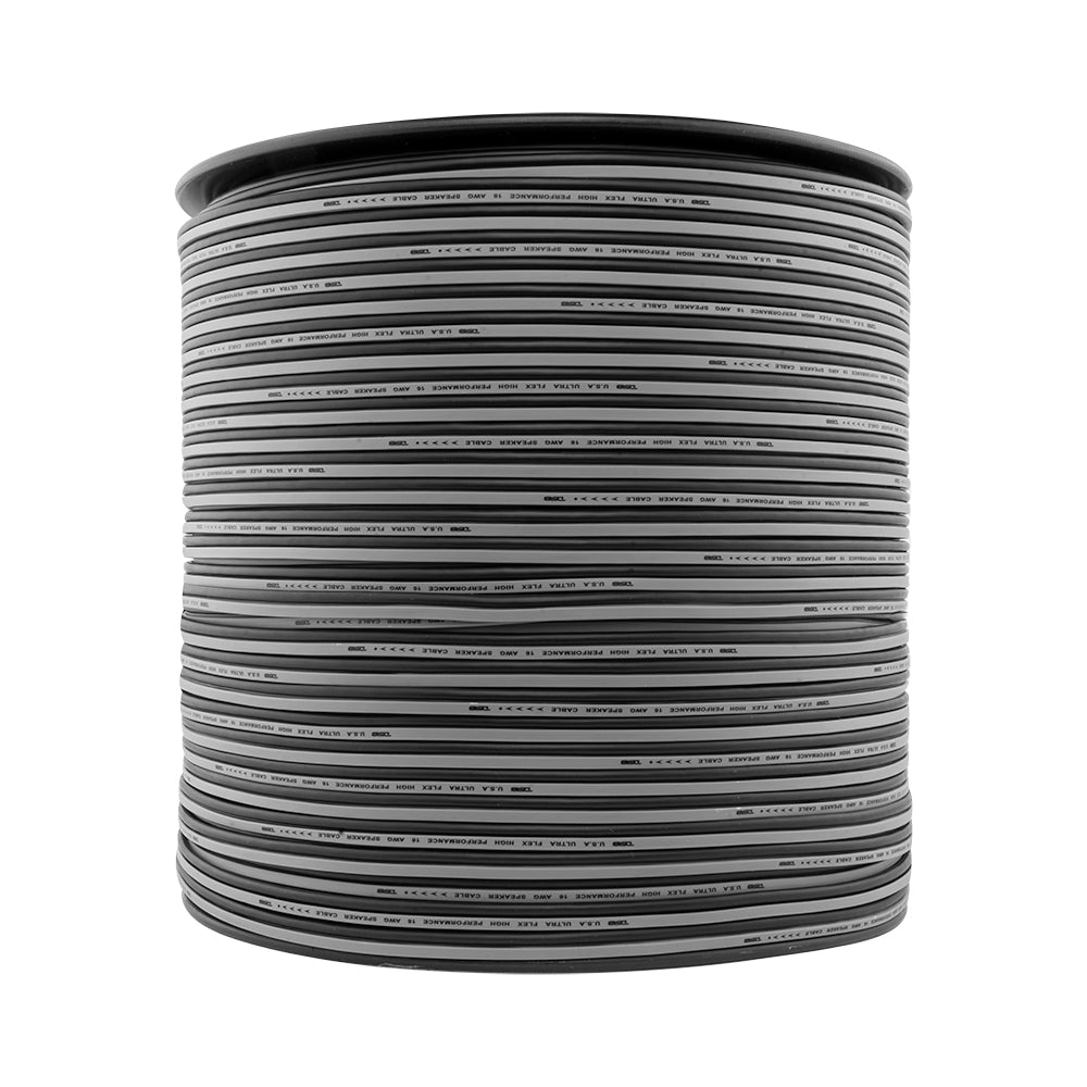 DS8 16-GA Speaker Wire 1000 Feet -Silver and Black