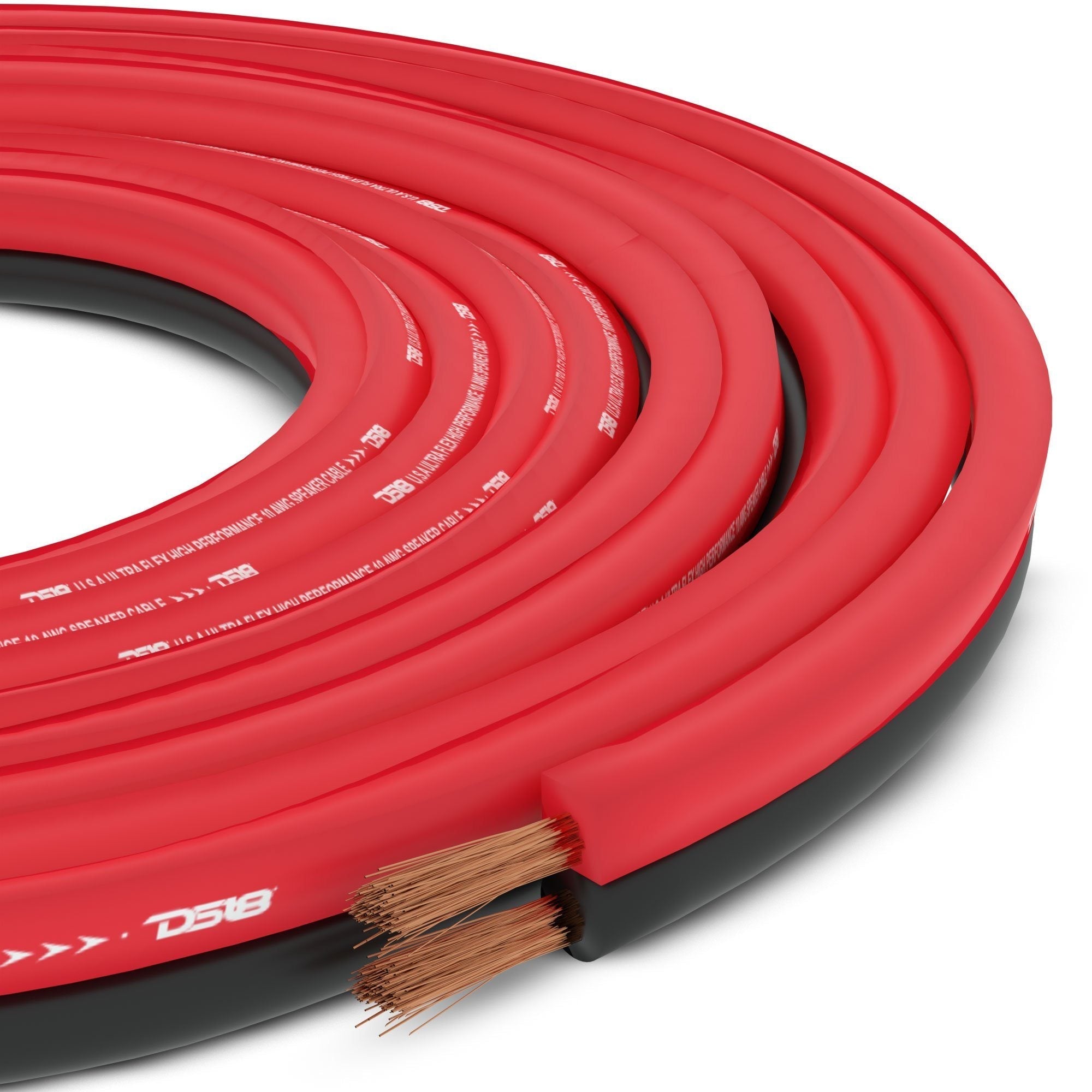 DS18 SW-18GA-100RB 18-GA Ultra Flex CCA Speaker Wire 100 Ft