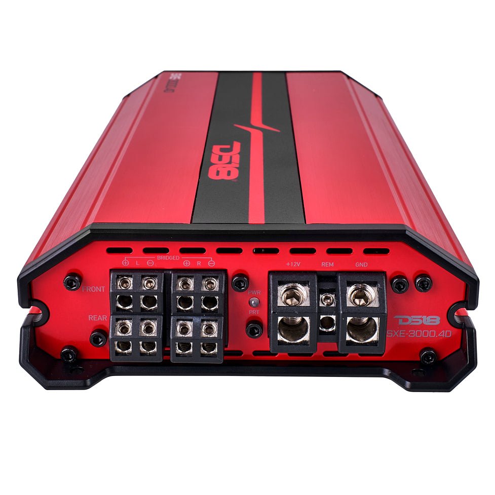 SXE Class D 4-Channel Full-Range Amplifier 4 x 200 RMS @ 4-Ohm 3000 Watts