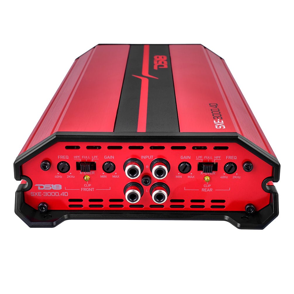 SXE Class D 4-Channel Full-Range Amplifier 4 x 200 RMS @ 4-Ohm 3000 Watts