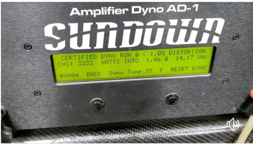 Sundown Audio SIA 2500 - Monoblock Amplifier 2500W RMS