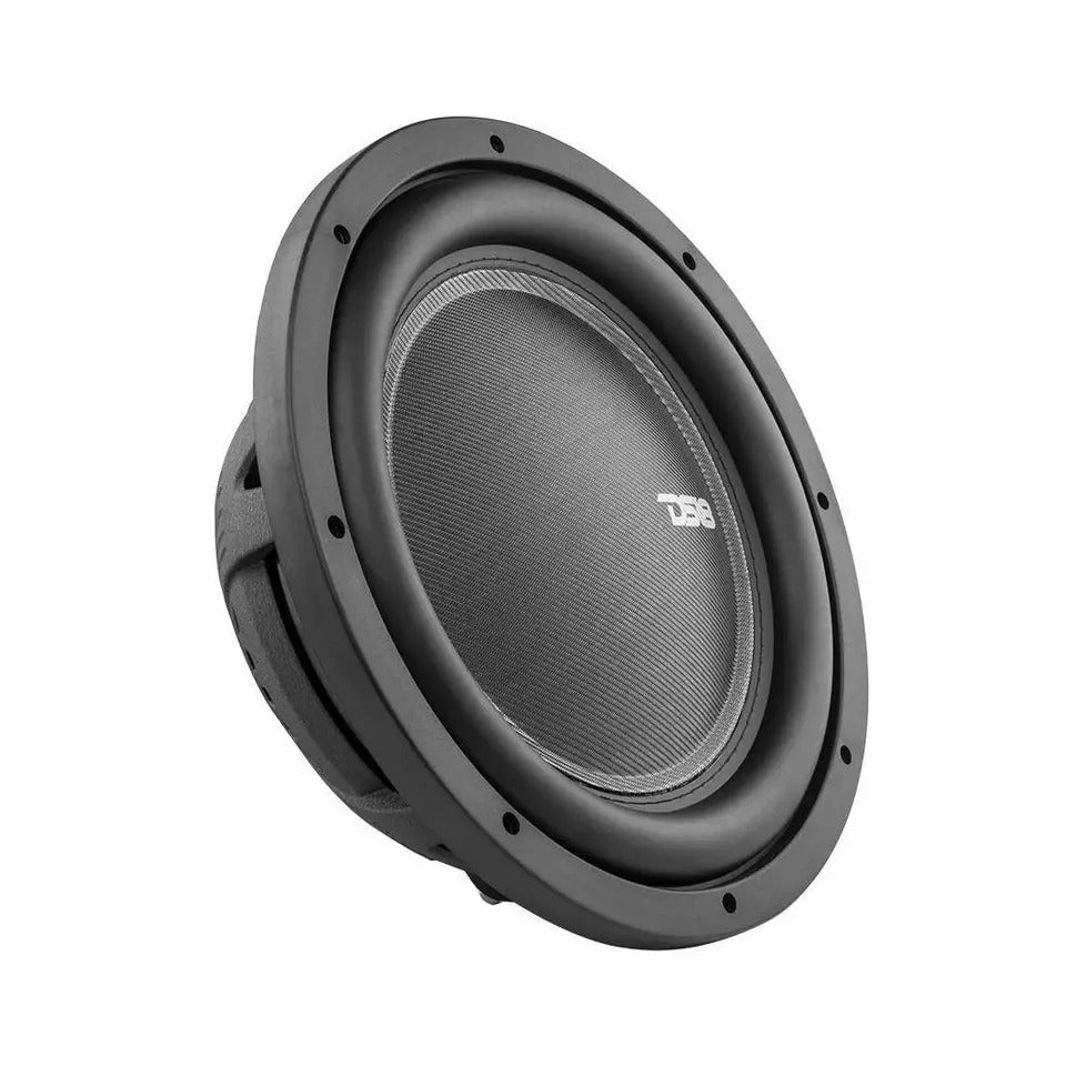 DS18 IXS12.4S 1600 Watts Max Power 4Ohm Single Voice Coil Shallow Car Audio S...