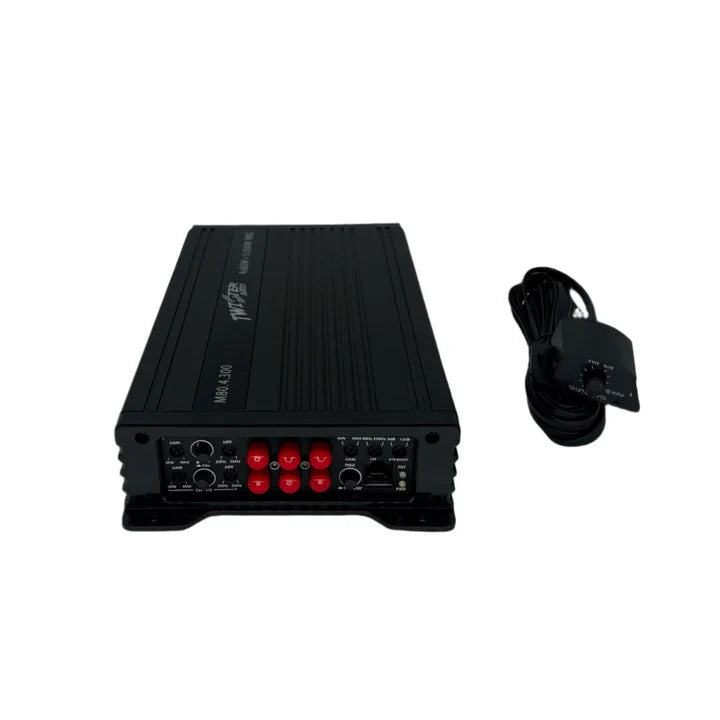 TWISTER AUDIO MEGA SERIES 5 CHANNEL 80W X 4RMS/CH, 300W RMS X 1 (M80.4.300)